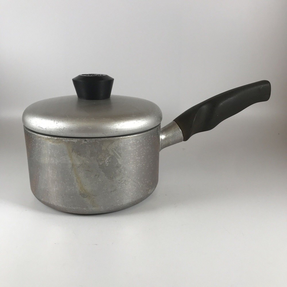 Vintage Wear Ever Saucepan 751 1 Qt. USA Made Heavy Aluminum Pot with Lid